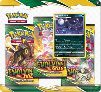 Evolving Skies 3 Pack Blister [Umbreon] - SWSH07