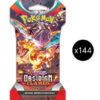 Obsidian Flames Sleeved Booster Pack Case - SV03
