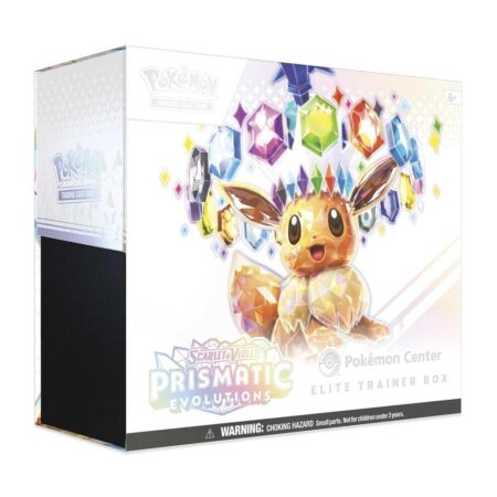 Prismatic Evolutions Pokemon Center Elite Trainer Box (Exclusive) - SV