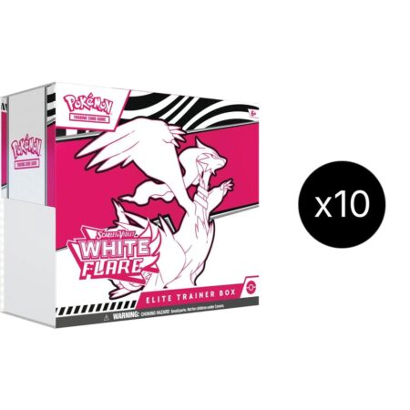 White Flare Elite Trainer Box Case - SV