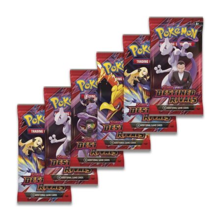 Alternative view of Pokémon TCG: Scarlet & Violet-Destined Rivals Booster Bundle (6 Packs)