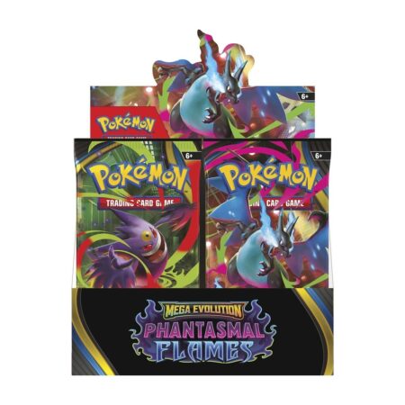 Alternative view of Pokémon TCG: Mega Evolution-Phantasmal Flames Booster Display Box (36 Packs)
