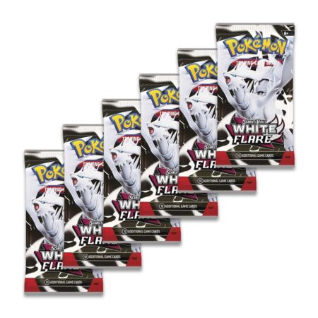 Alternative view of Pokémon TCG: Scarlet & Violet-White Flare Booster Bundle (6 Packs)