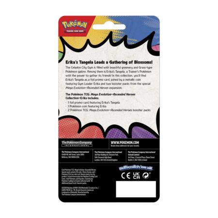 Alternative view of Pokémon TCG: Mega Evolution-Ascended Heroes Collection (Erika)