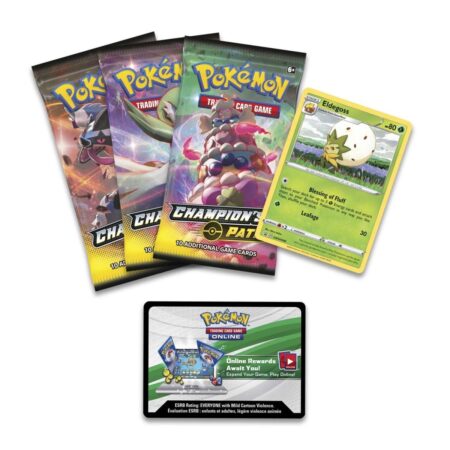 Alternative view of Pokémon TCG: Champion's Path Pin Collection (Turffield Gym)