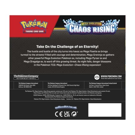 Mega Evolution-Chaos Rising Booster Display Box (36 Packs)